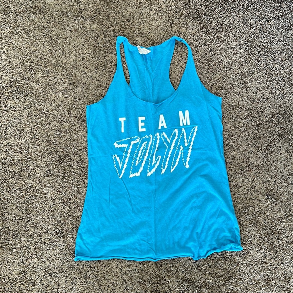 Team jolyn tank top size Small